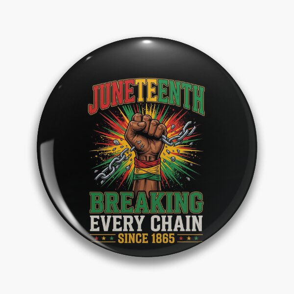 Item preview, Juneteenth Breaking Every Chain Since 1865 African American Freedom Emancipation designed and sold by SofenArt.