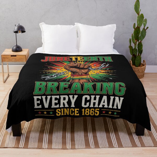 Item preview, Juneteenth Breaking Every Chain Since 1865 African American Freedom Emancipation designed and sold by SofenArt.