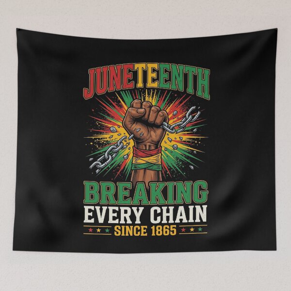 Item preview, Juneteenth Breaking Every Chain Since 1865 African American Freedom Emancipation designed and sold by SofenArt.