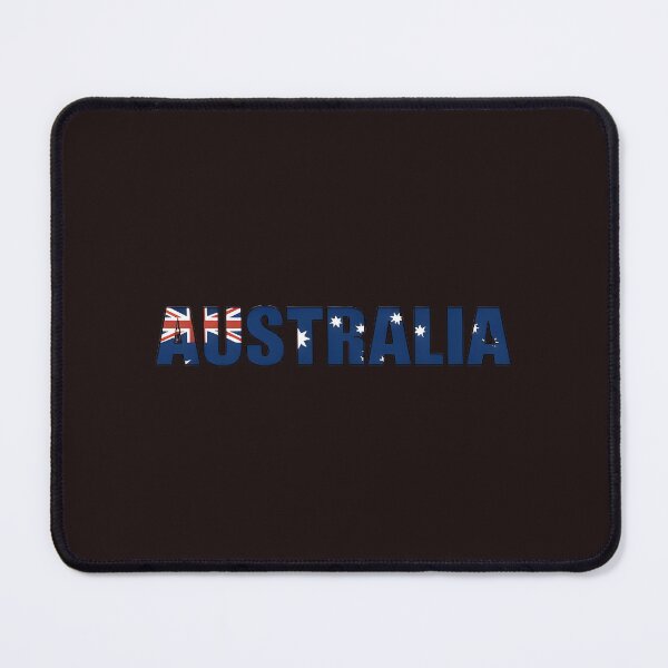 Item preview, Australia text with flag no background designed and sold by CreationsNicB.