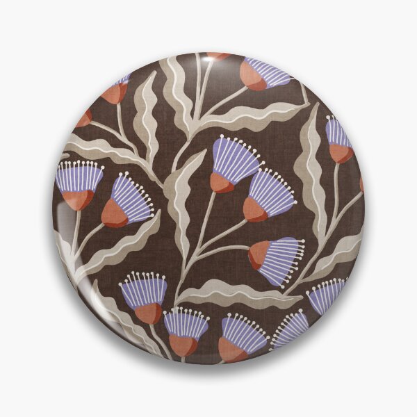 Item preview, Dark Mocha Native Wildflower Botanical designed and sold by RenattaZare.