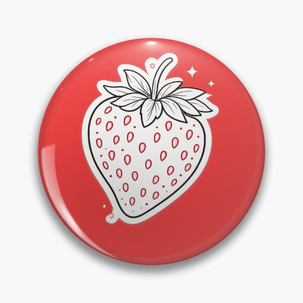Item preview, Minimalist Strawberry Line Art Sparkle – Clean Simple Fruit Drawing | Strawberry Aesthetic Gift designed and sold by irfanshikh.
