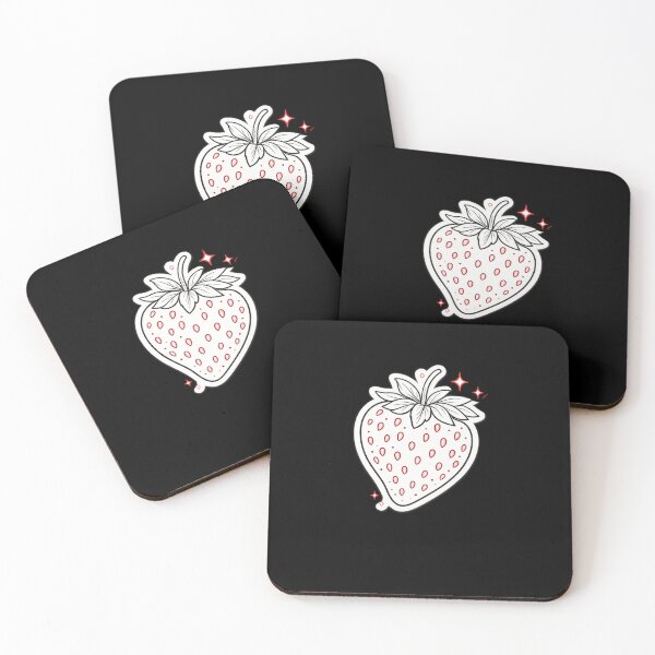 Item preview, Minimalist Strawberry Line Art Sparkle – Clean Simple Fruit Drawing | Strawberry Aesthetic Gift designed and sold by irfanshikh.