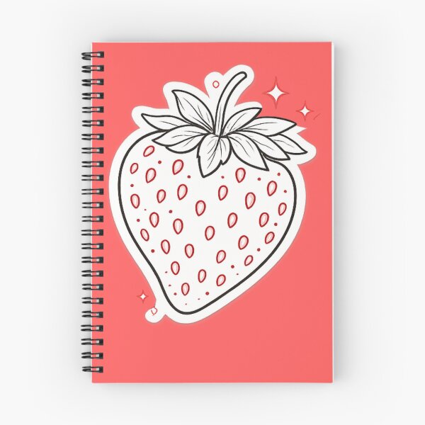 Item preview, Minimalist Strawberry Line Art Sparkle – Clean Simple Fruit Drawing | Strawberry Aesthetic Gift designed and sold by irfanshikh.