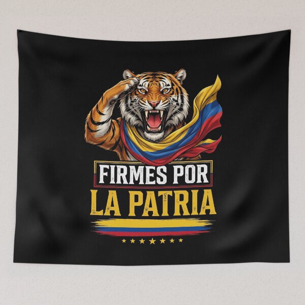 Item preview, Firmes Por La Patria Colombian Patriot Pride Colombia Heritage designed and sold by SofenArt.