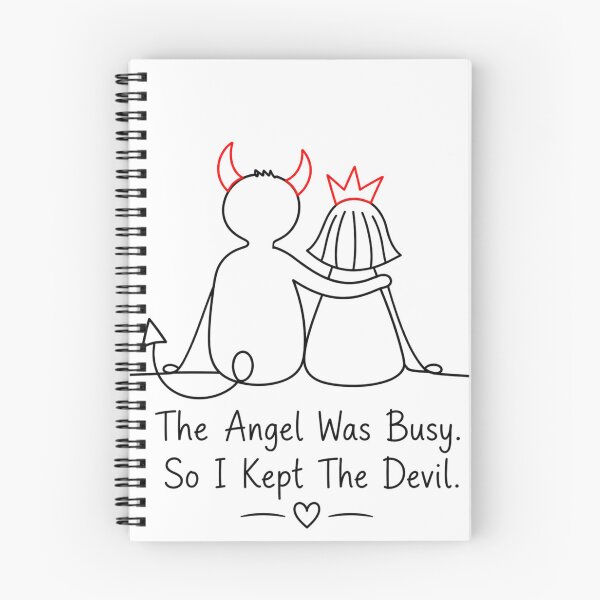 Item preview, The Angel Was Busy. So I Kept The Devil. designed and sold by byMosia.