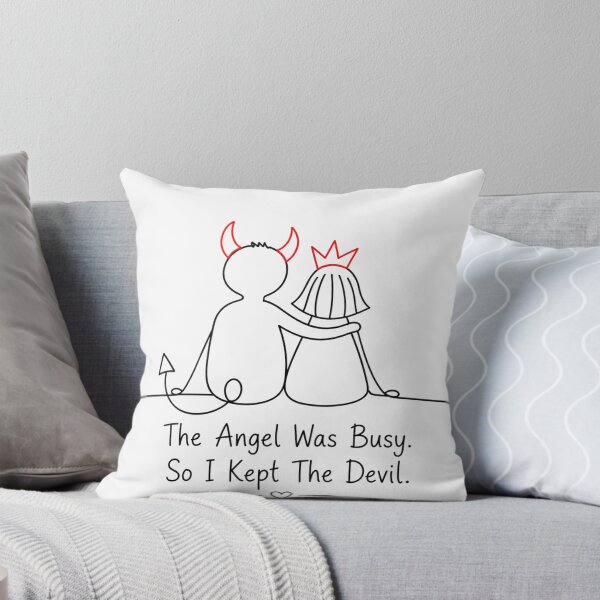 Item preview, The Angel Was Busy. So I Kept The Devil. designed and sold by byMosia.