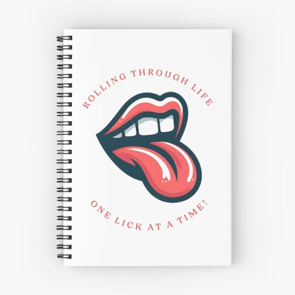 Item preview, Funny: Rolling Through Life Art | Lick Sticker | Lips Art work designed and sold by thesmilngnature.