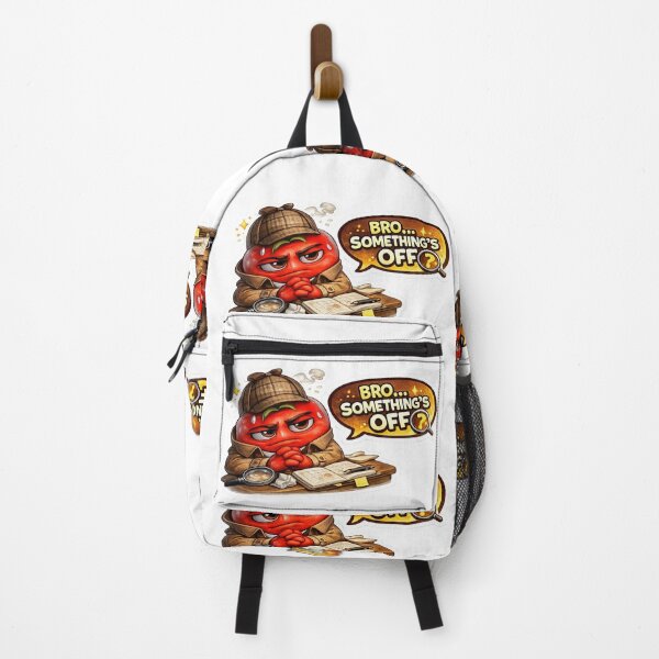 Item preview, Bro Something Is Off Funny Red Tomato Detective designed and sold by Bhinfy.