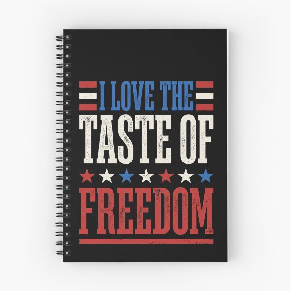 Item preview, I Love The Taste Of Freedom American Patriotism USA Independence Day designed and sold by SofenArt.