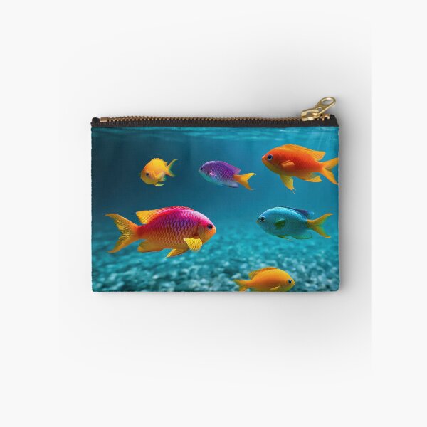 Item preview, Colorful Tropical Fish Ocean Art | Vibrant Marine Life Illustration designed and sold by WordPlayStudio.