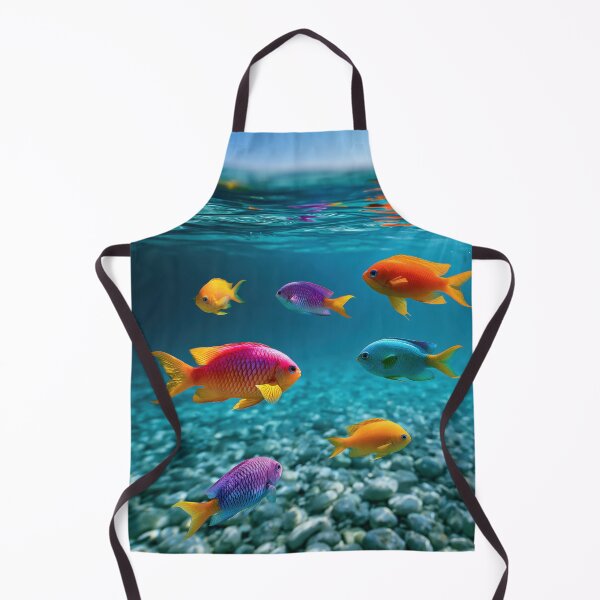 Item preview, Colorful Tropical Fish Ocean Art | Vibrant Marine Life Illustration designed and sold by WordPlayStudio.