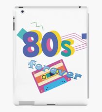 80s forever iPad Case/Skin