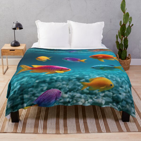 Item preview, Colorful Tropical Fish Ocean Art | Vibrant Marine Life Illustration designed and sold by WordPlayStudio.