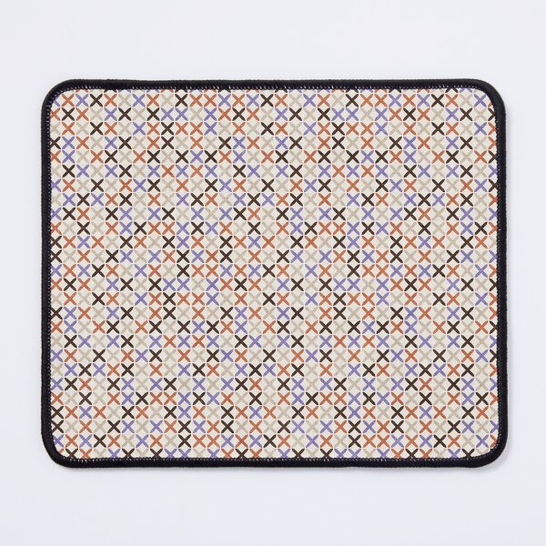 Item preview, Soft Ivory Cross Stitch Geometric Scatter designed and sold by RenattaZare.