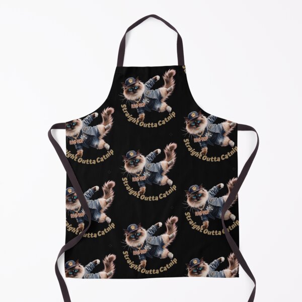 Item preview, Funny Ragdoll Cat Hip Hop Dancer Straight Outta Catnip designed and sold by thoughtswear.