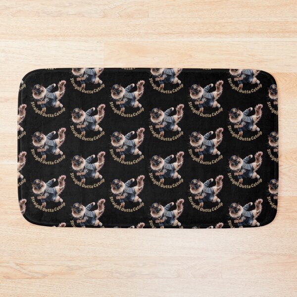 Item preview, Funny Ragdoll Cat Hip Hop Dancer Straight Outta Catnip designed and sold by thoughtswear.