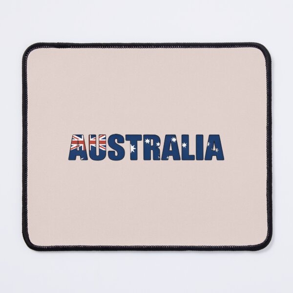 Item preview, Australia text with flag no background designed and sold by CreationsNicB.