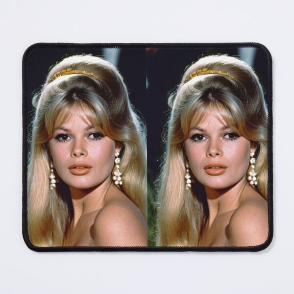 Item preview, Cinema - French-American Actress, Portrait with Golden Tiara and Baroque Pearls of the 1960s designed and sold by Beat-It.