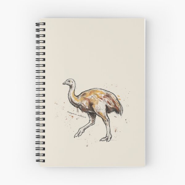 Item preview, Heavy Gravity Ghost: The Elephant Bird (Aepyornis maximus) Print designed and sold by FreiherrPK.