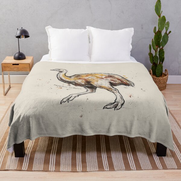 Item preview, Heavy Gravity Ghost: The Elephant Bird (Aepyornis maximus) Print designed and sold by FreiherrPK.