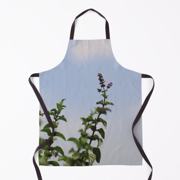 Item preview, Blooming mint flower under the blue sky designed and sold by zuhairiphotos.
