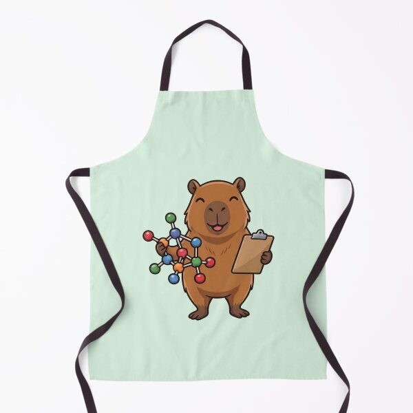 Item preview, School Capybara Scientist Mascot designed and sold by Ivy-Triggs.