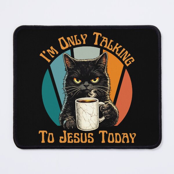 Item preview, I'm Only Talking To Jesus Today Funny Christian Faith Quote T-Shirt for Believers & Church Lovers designed and sold by Teetreasure2.