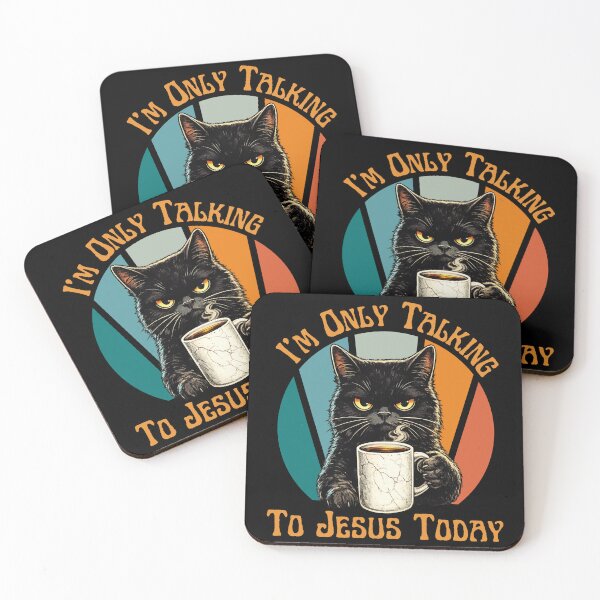 Item preview, I'm Only Talking To Jesus Today Funny Christian Faith Quote T-Shirt for Believers & Church Lovers designed and sold by Teetreasure2.