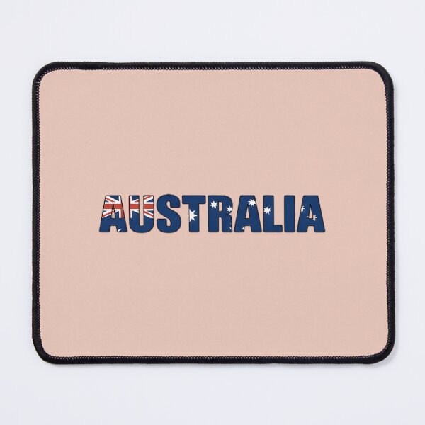 Item preview, Australia text with flag no background designed and sold by CreationsNicB.