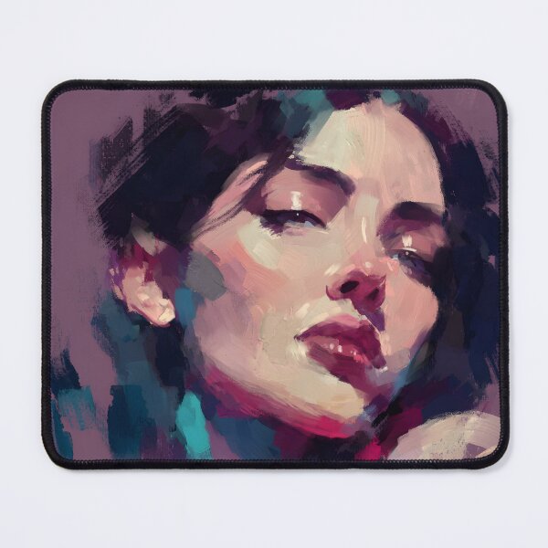 Item preview, Neon Light Abstract Portrait designed and sold by José Ricardo.