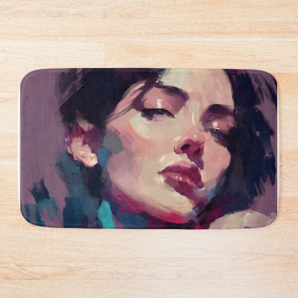 Item preview, Neon Light Abstract Portrait designed and sold by José Ricardo.