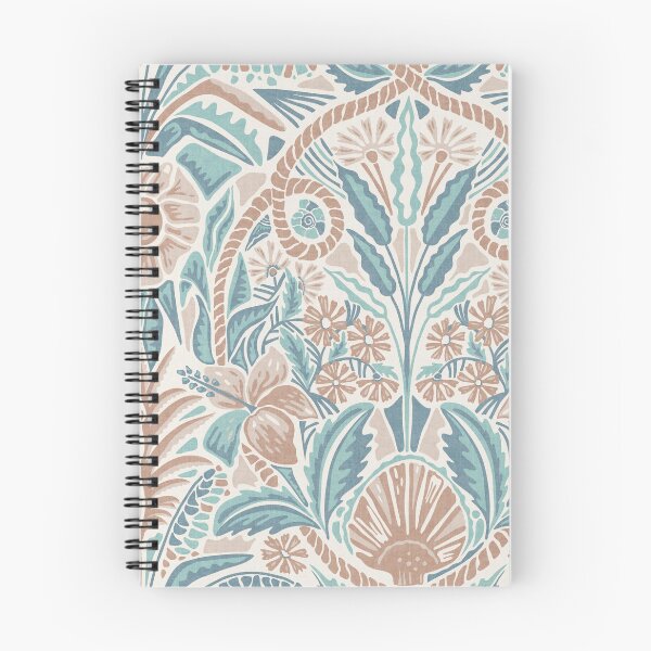 Item preview, Soft Ivory Coastal Shell Botanical Symmetry designed and sold by RenattaZare.
