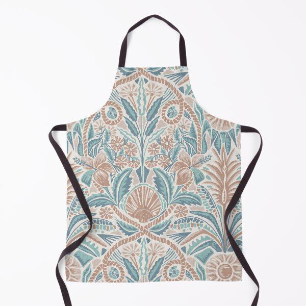 Item preview, Soft Ivory Coastal Shell Botanical Symmetry designed and sold by RenattaZare.
