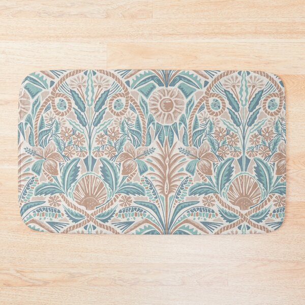 Item preview, Soft Ivory Coastal Shell Botanical Symmetry designed and sold by RenattaZare.