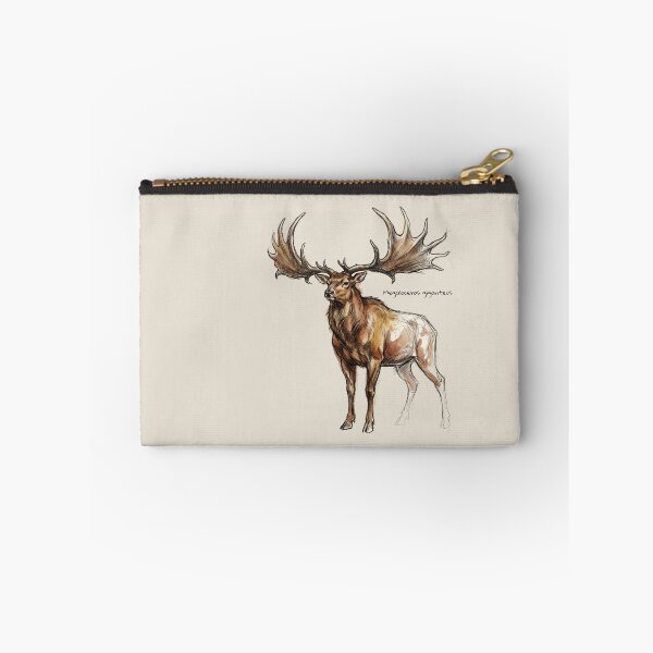 Item preview, Antlered Hubris: Megaloceros giganteus (Irish Elk) Print designed and sold by FreiherrPK.