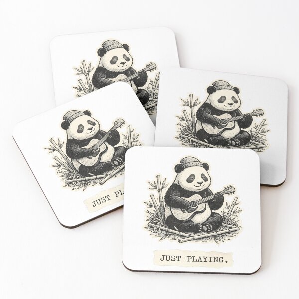 Item preview, Panda Acoustic Chill Print designed and sold by Ortsas.