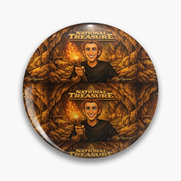 Item preview, National Treasure Nicolas Cage November 19, 2004 designed and sold by The Art Queen Of Michigan .