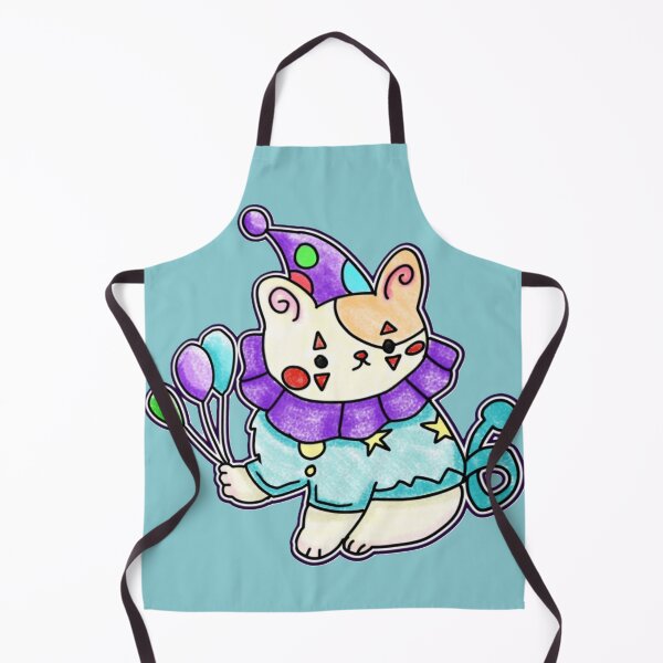 Item preview, Balloon Clown Cat designed and sold by Kwaiianabshopp.