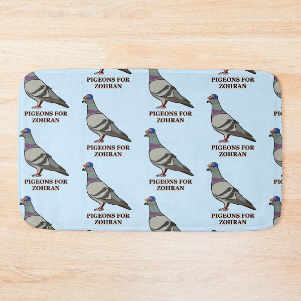 Item preview, Pigeons for Zohran - Knicks Edition designed and sold by fujimocha.
