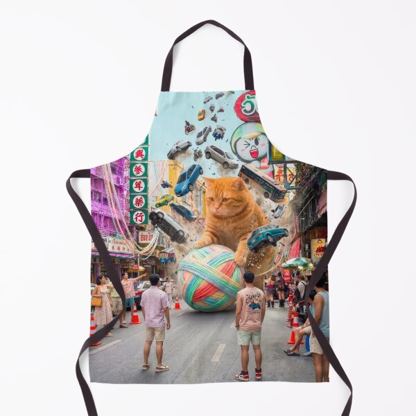 Item preview, Don't Touch My Yarn: Big Cat in Bangkok designed and sold by PorfileJ.