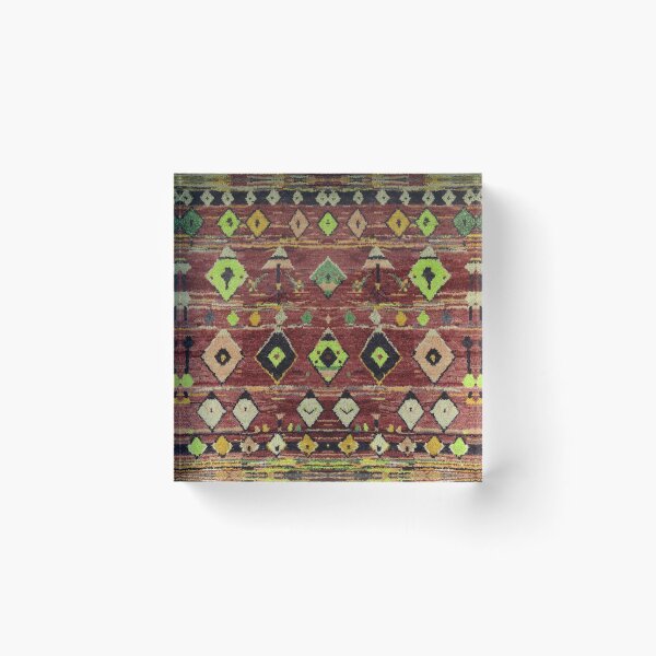 Item preview, Moroccan Sunset Bohemian Geometric Pattern designed and sold by SpaceBazaar.
