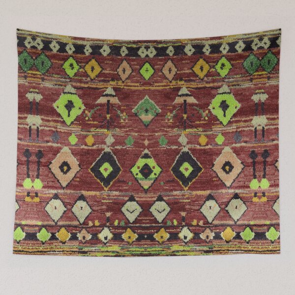 Item preview, Moroccan Sunset Bohemian Geometric Pattern designed and sold by SpaceBazaar.