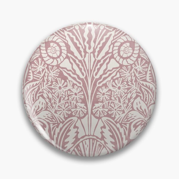 Item preview, Blush Pink Coastal Shell Botanical Symmetry designed and sold by RenattaZare.