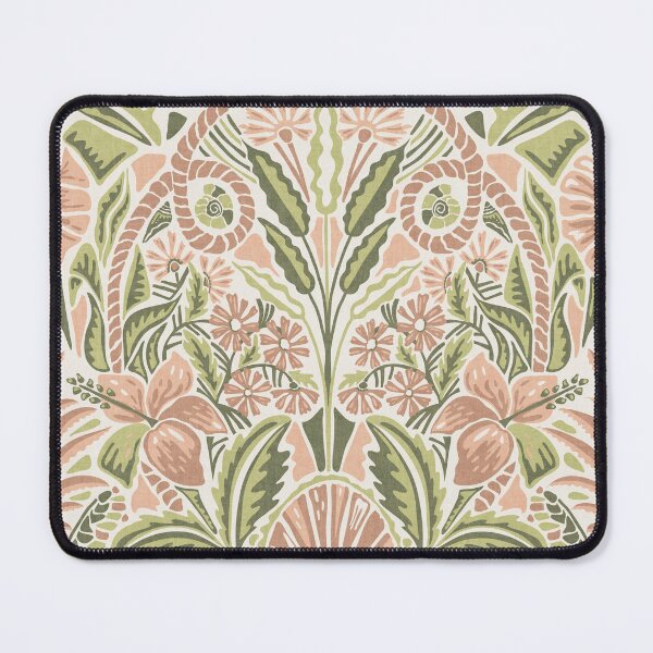 Item preview, Warm Ivory Coastal Shell Botanical Symmetry designed and sold by RenattaZare.