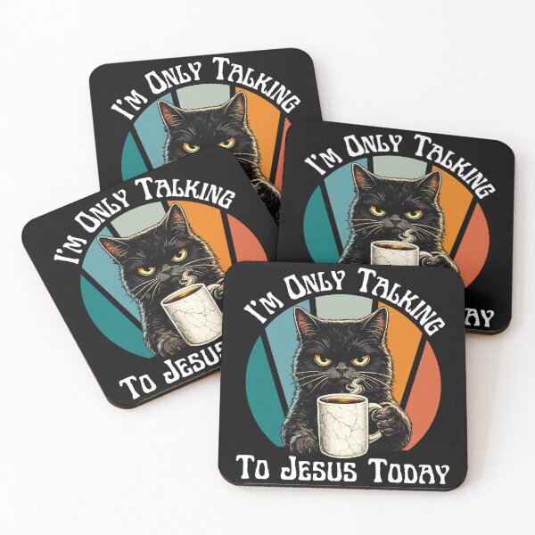 Item preview, I'm Only Talking To Jesus Today Funny Christian Faith Quote T-Shirt for Believers & Church Lovers designed and sold by Teetreasure2.