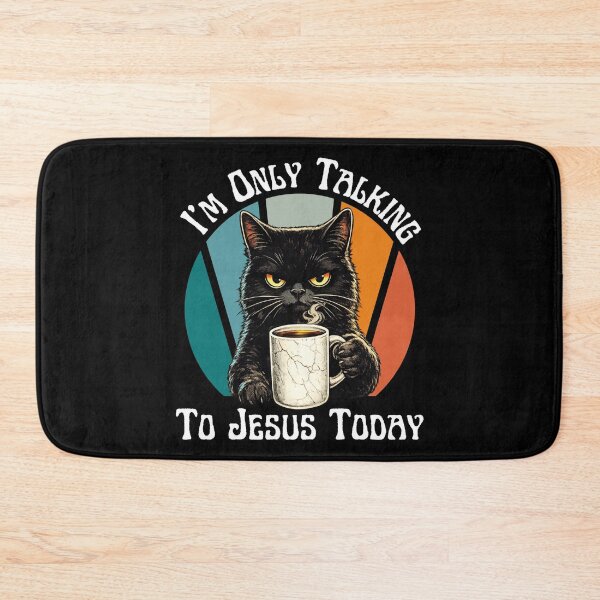 Item preview, I'm Only Talking To Jesus Today Funny Christian Faith Quote T-Shirt for Believers & Church Lovers designed and sold by Teetreasure2.