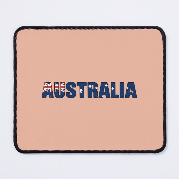 Item preview, Australia text with flag no background designed and sold by CreationsNicB.