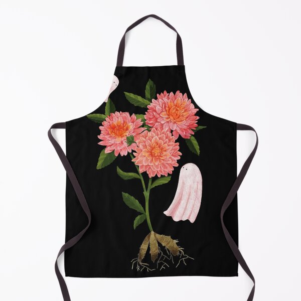 Item preview, Dahlia Ghosts Botanical Illustration Study designed and sold by katherineblower.
