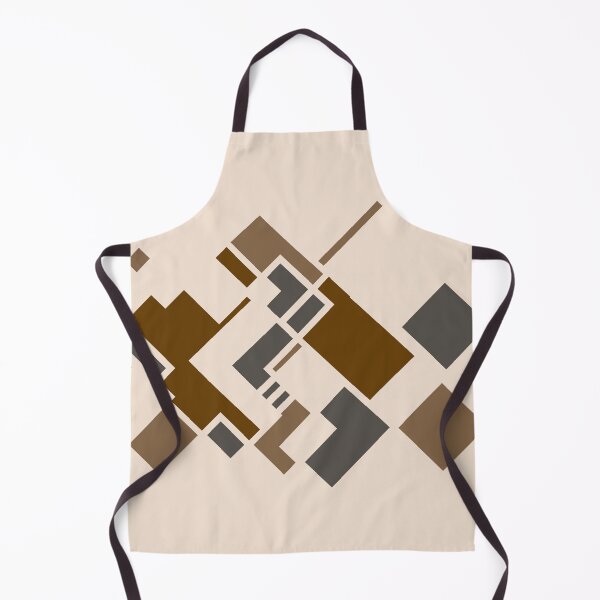 Item preview, Desert Geometry — Abstract Geometric Art in Brown, Tan & Charcoal | Original Print designed and sold by MoonHoneybyImani.